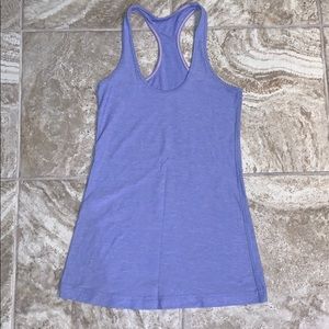 Pale lavender Lululemon racerback tank